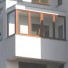 Zabudowy balkonów z PCV